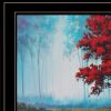 Red Tree Print Wall Art