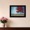 Red Tree Print Wall Art