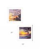 Set Of Two Carmel Beach and Lighthouse Print Wall Art