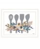 Fall Floral Baking Utensils Print Kitchen Wall Art