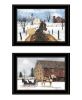 Set Of Two Sleigh Bells Ring Print Wall Art