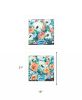 Set Of Two Fancy Floral Print Wall Art