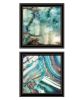 Set Of Two Earth tones I and Sea II Print Wall Art