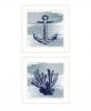 Set Of Two The Beach Coastal Print Wall Art