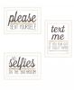 Set Of Three Toilet Humor Print Wall Art