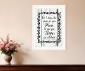 Plans to Give You Hope Print Wall Art