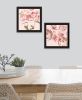 Set Of Two The Peonies Print Wall Art