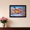 Frosty Morning Ringnecks Print Wall Art