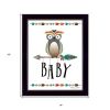 Owl Baby Print Wall Art