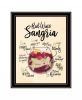 Red Wine Sangria Print Wall Art