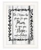 Plans to Give You Hope Print Wall Art