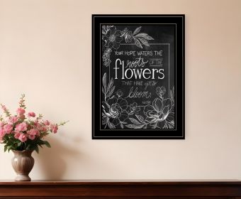 Yet to Bloom Print Wall Art (Framed: Black, Style: 1)