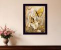 Flowers and Butterflies Print Wall Art